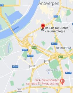 ligging van de praktijkruimte